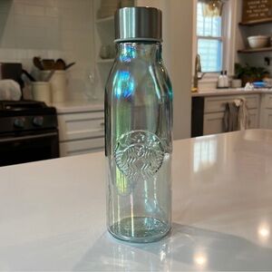 Starbucks Iridescent Glass Water
Bottle 20 oz